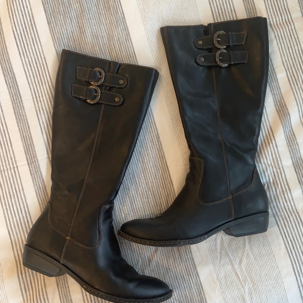 B.O.C. Black Tall Boots